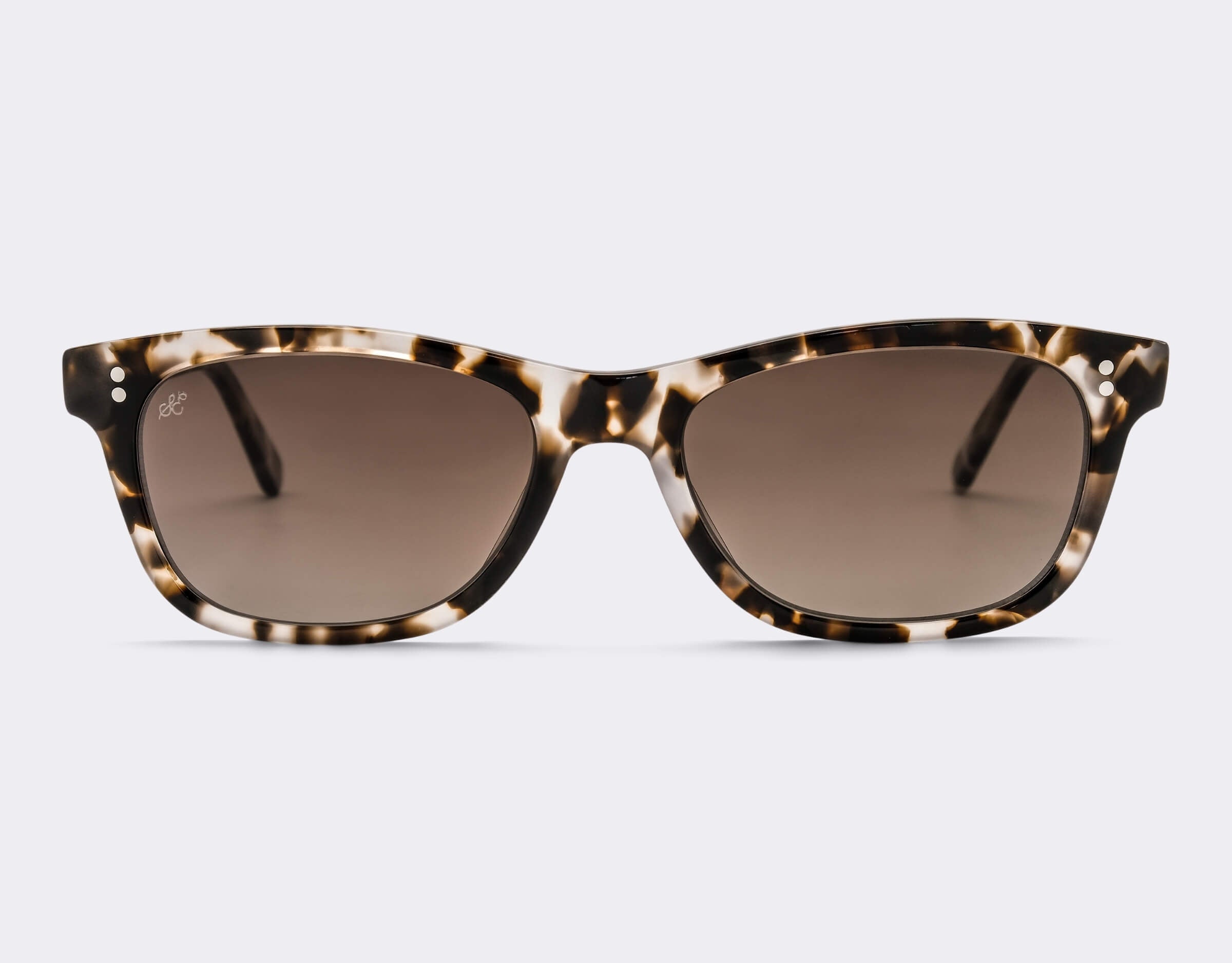 Capri Polarised Sunglasses SummerEyez Marble Tort - Espresso Gradient