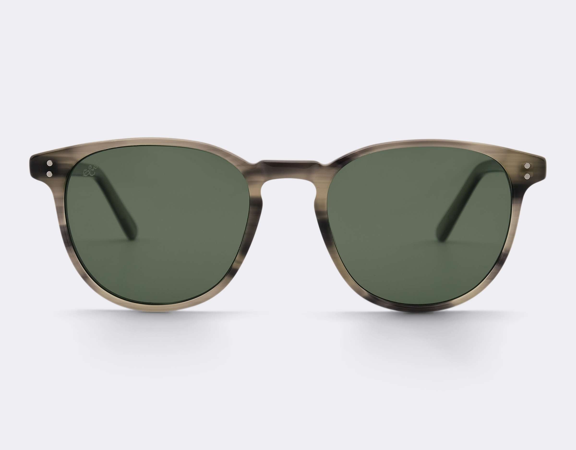 Glenelg Polarised Sunglasses SummerEyez Grey Zebra - Olive Green