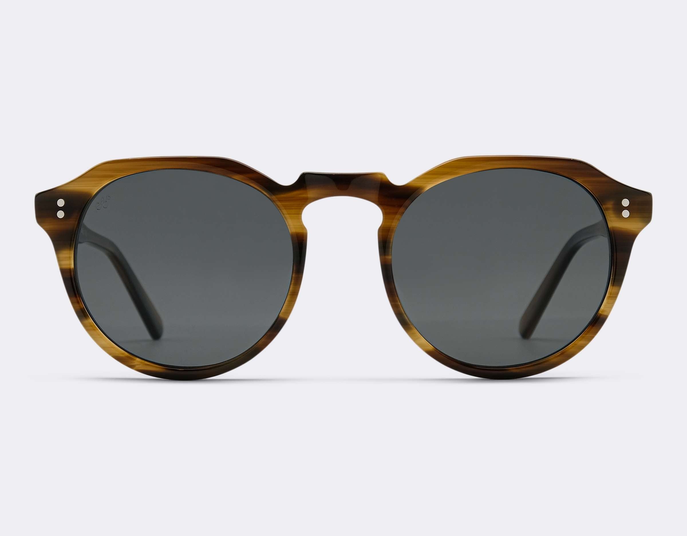 Bondi Polarised Sunglasses SummerEyez Wood Grain - Black Smoke