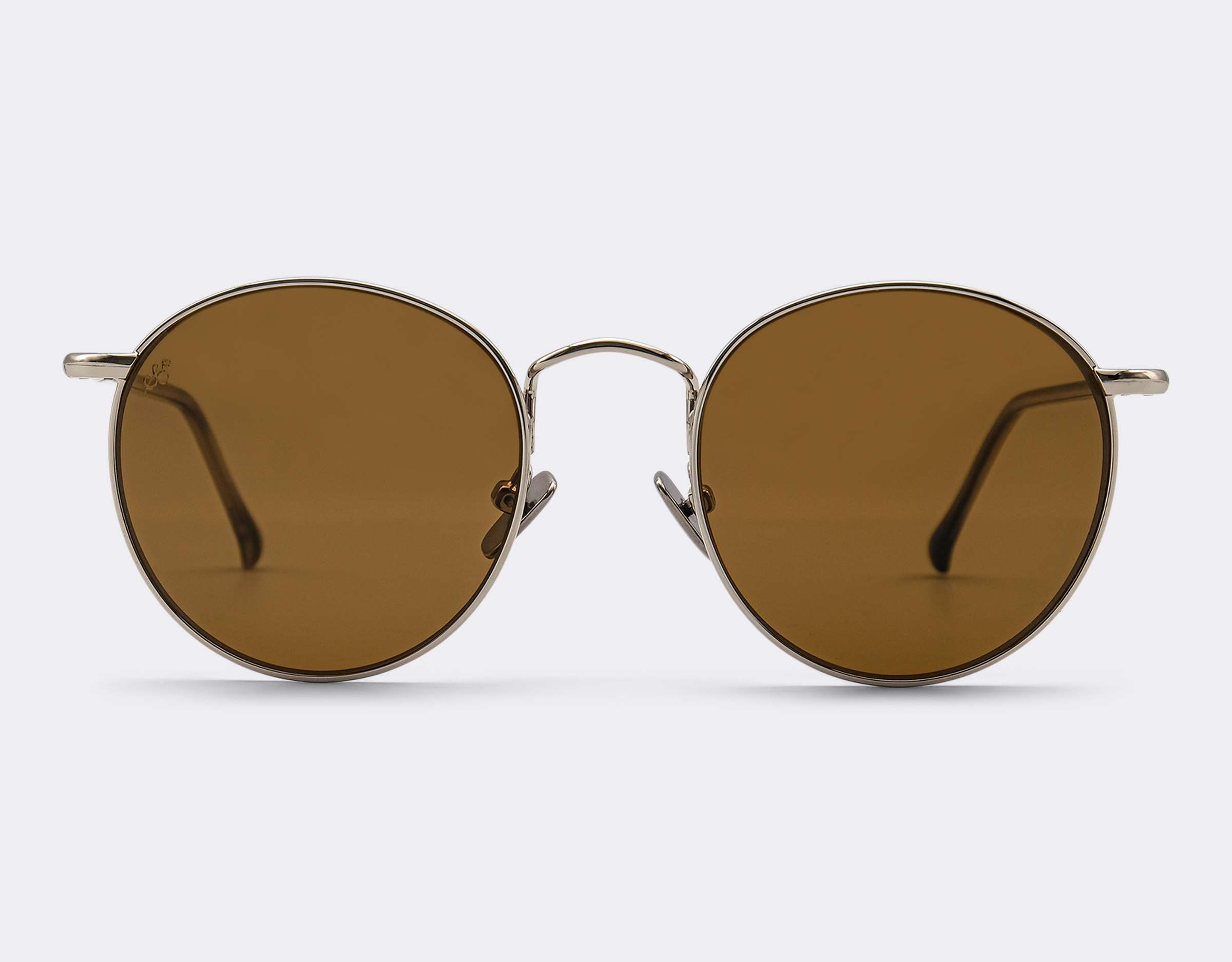 Ora Polarised Sunglasses SummerEyez Silver - Brown