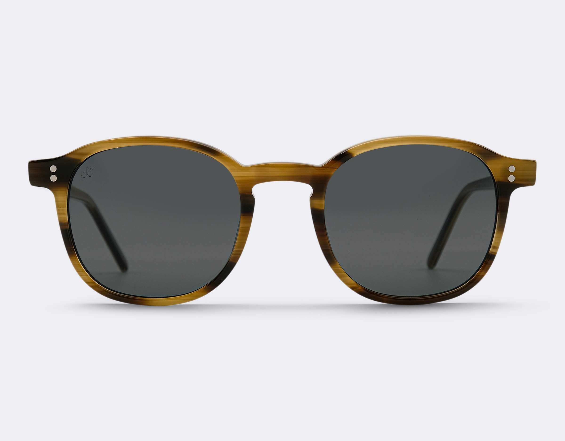 Horizon Polarised Sunglasses SummerEyez Wood Grain - Black Smoke