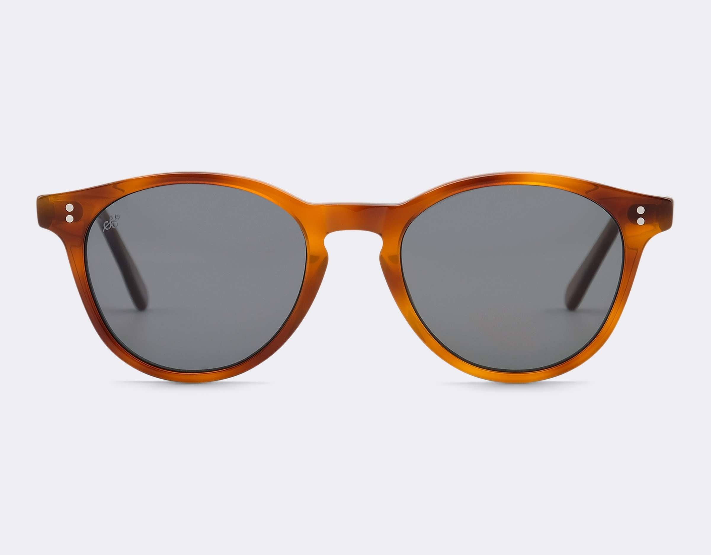 Bronte Polarised Sunglasses SummerEyez Red Oak - Black Smoke