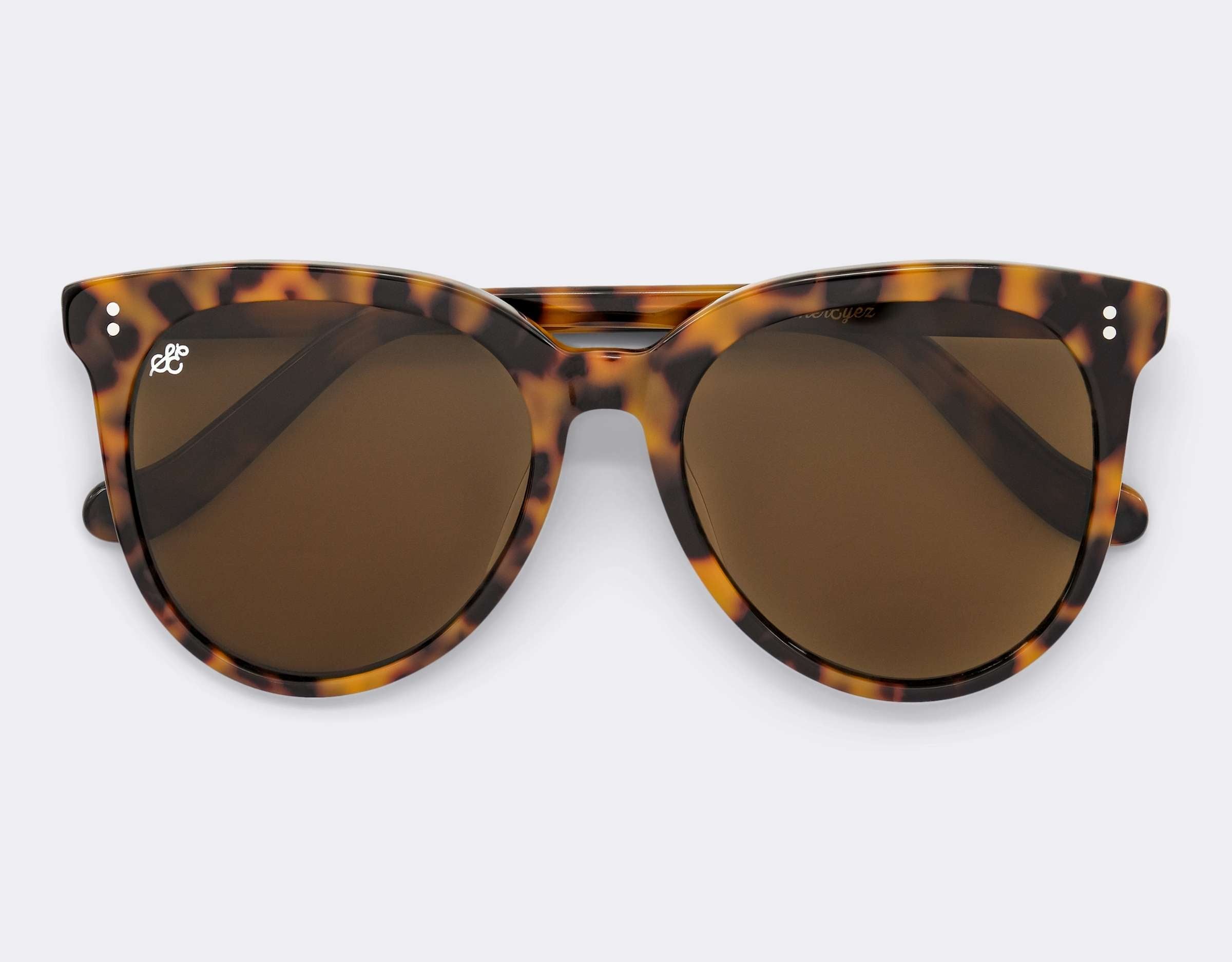 Coral Polarised Sunglasses SummerEyez Earthy Havana - Brown