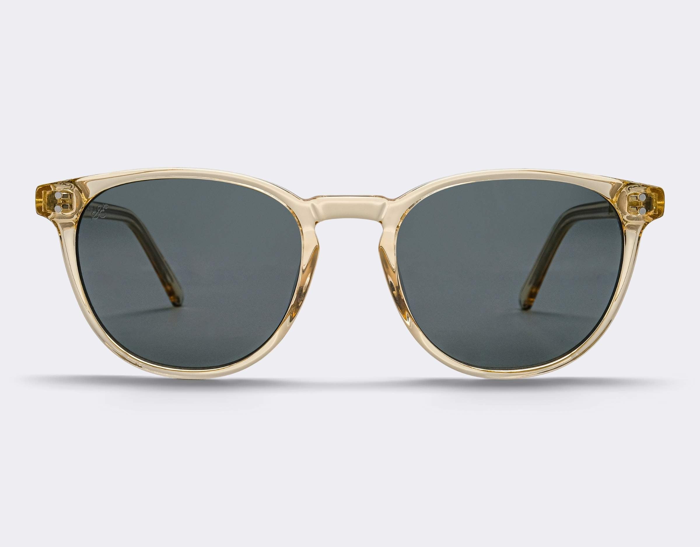 Glenelg Polarised Sunglasses SummerEyez Champagne Crystal - Black Smoke