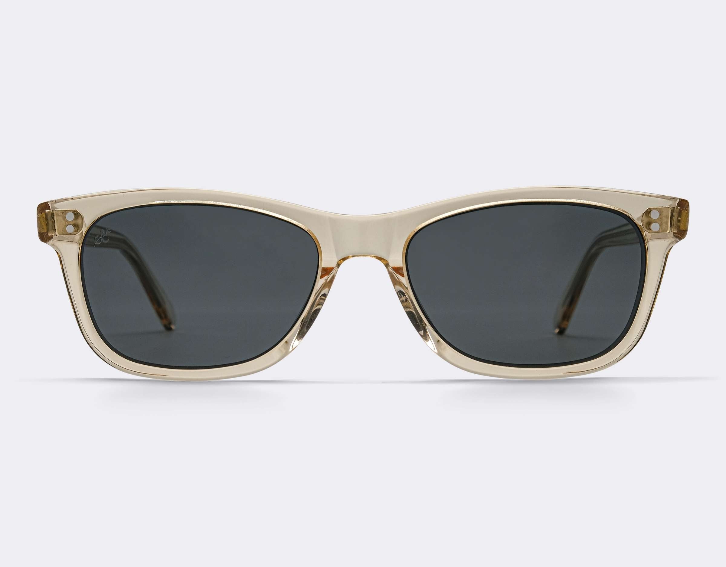 Capri Polarised Sunglasses SummerEyez Champagne Crystal - Black Smoke