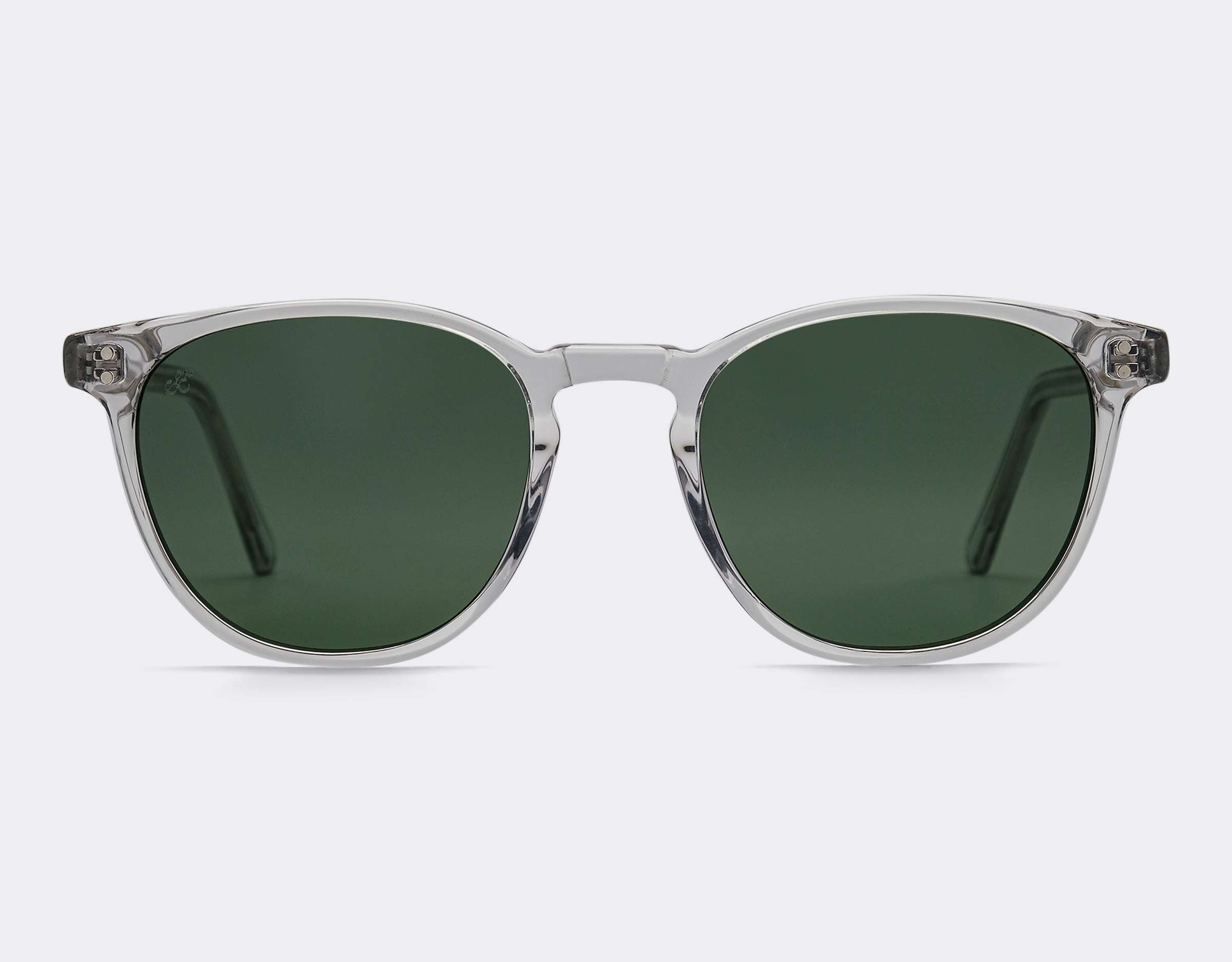 Glenelg Polarised Sunglasses SummerEyez Crystal - Olive Green