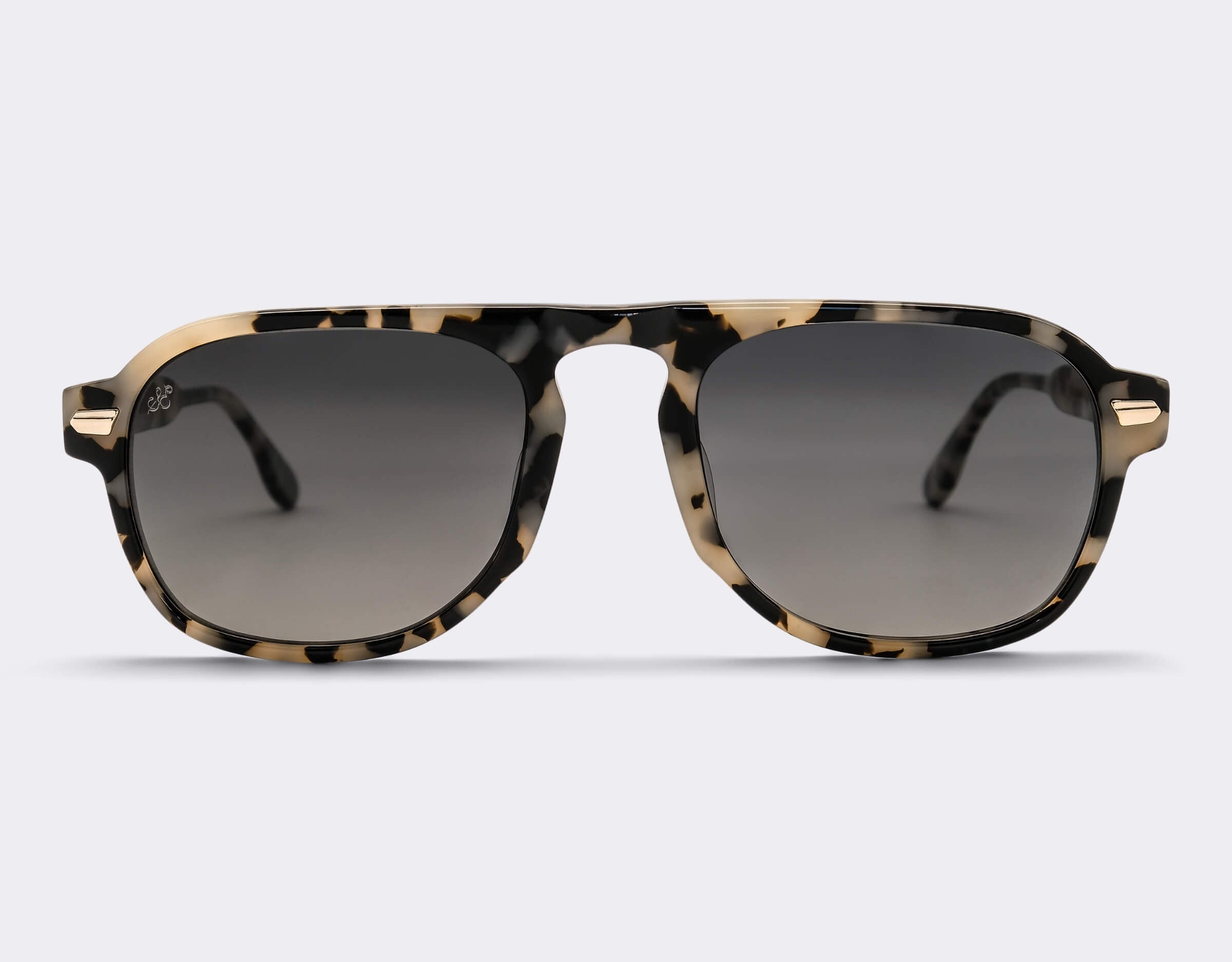 Monaco Polarised Sunglasses SummerEyez Cookies and Cream - Gradient Grey