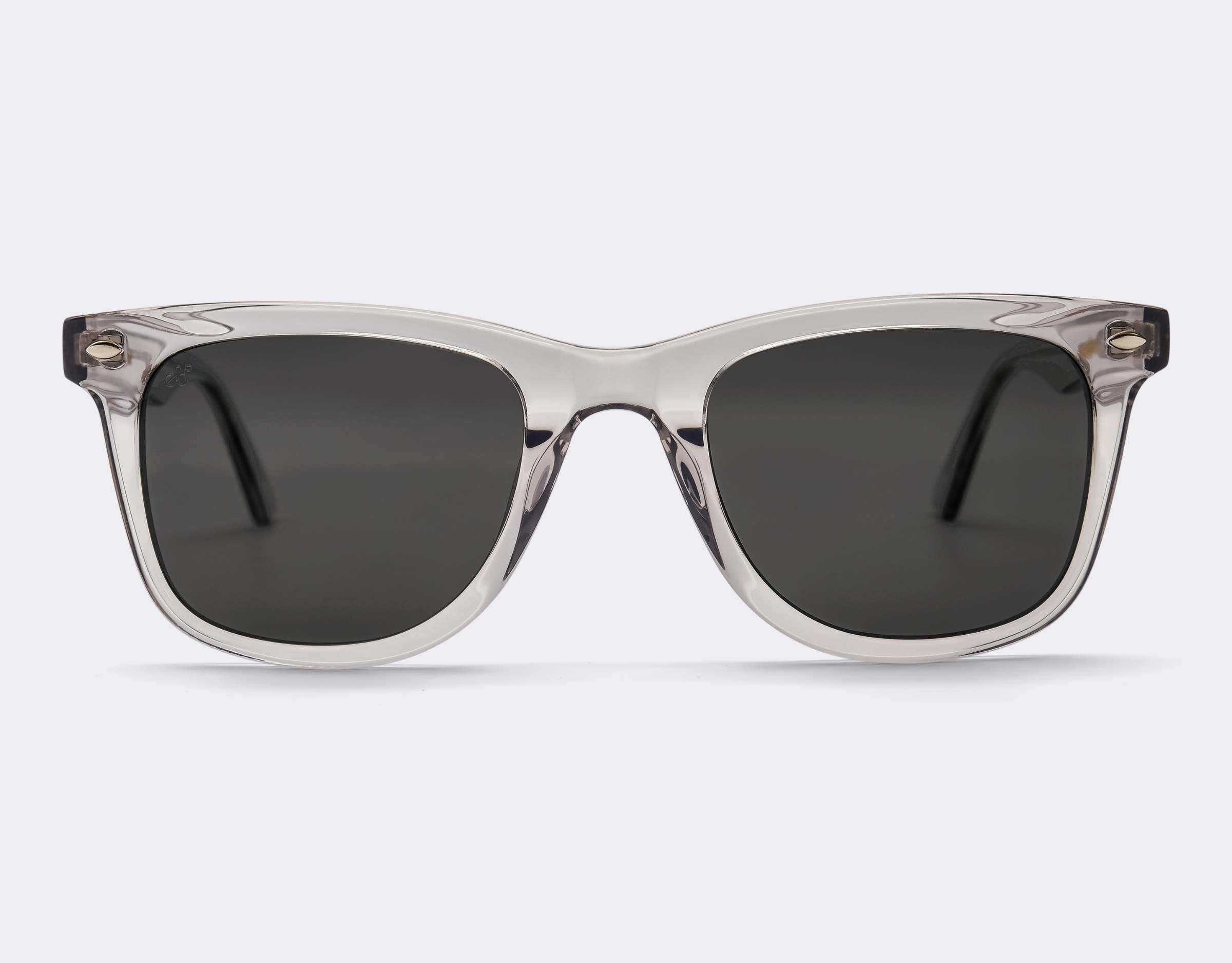Kailani Polarised Sunglasses SummerEyez Crystal - Black Smoke