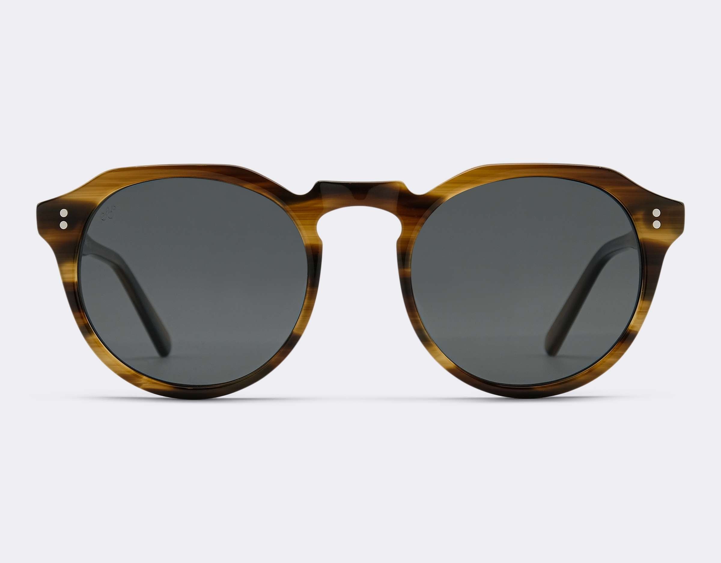 Bondi Polarised Sunglasses SummerEyez Wood Grain - Black Smoke 
