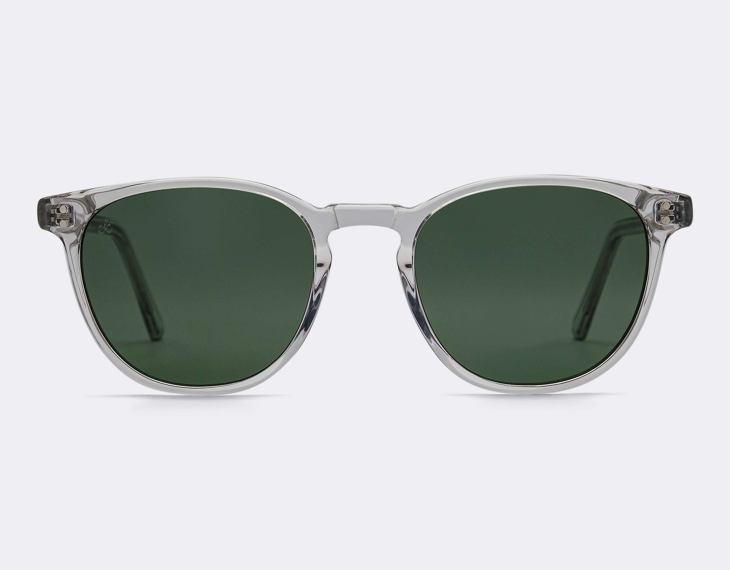 Glenelg Polarised Sunglasses SummerEyez Crystal - Olive Green 