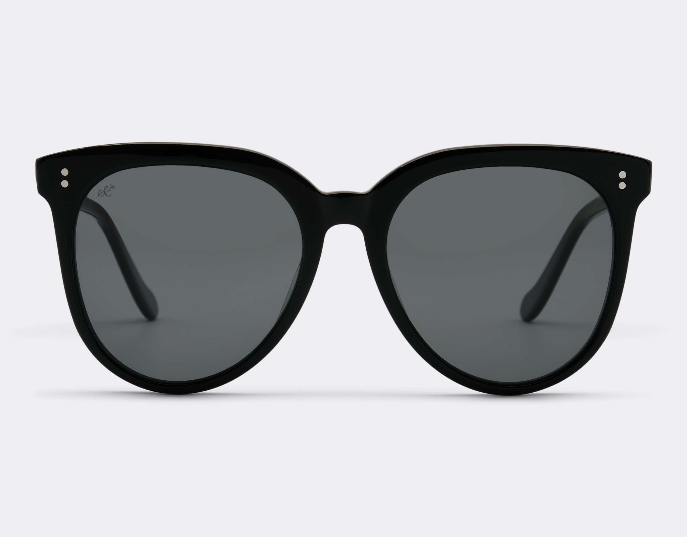 Coral Polarised Sunglasses SummerEyez Black - Black Smoke 