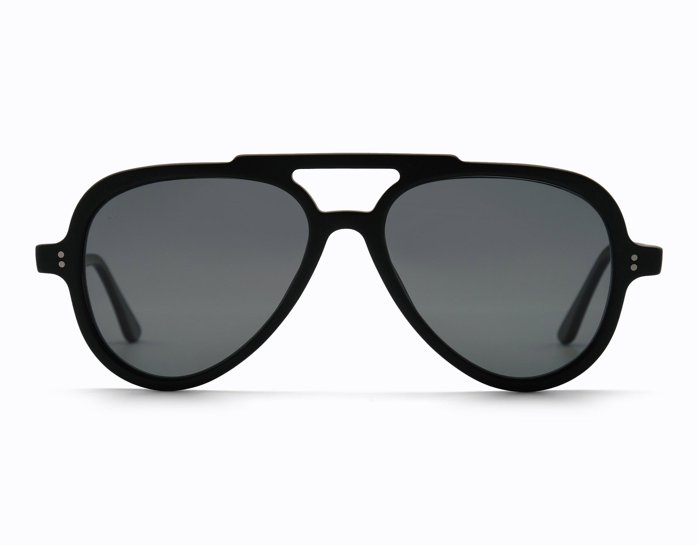 Bahama Polarised Sunglasses SummerEyez Matte Black - Black Smoke 
