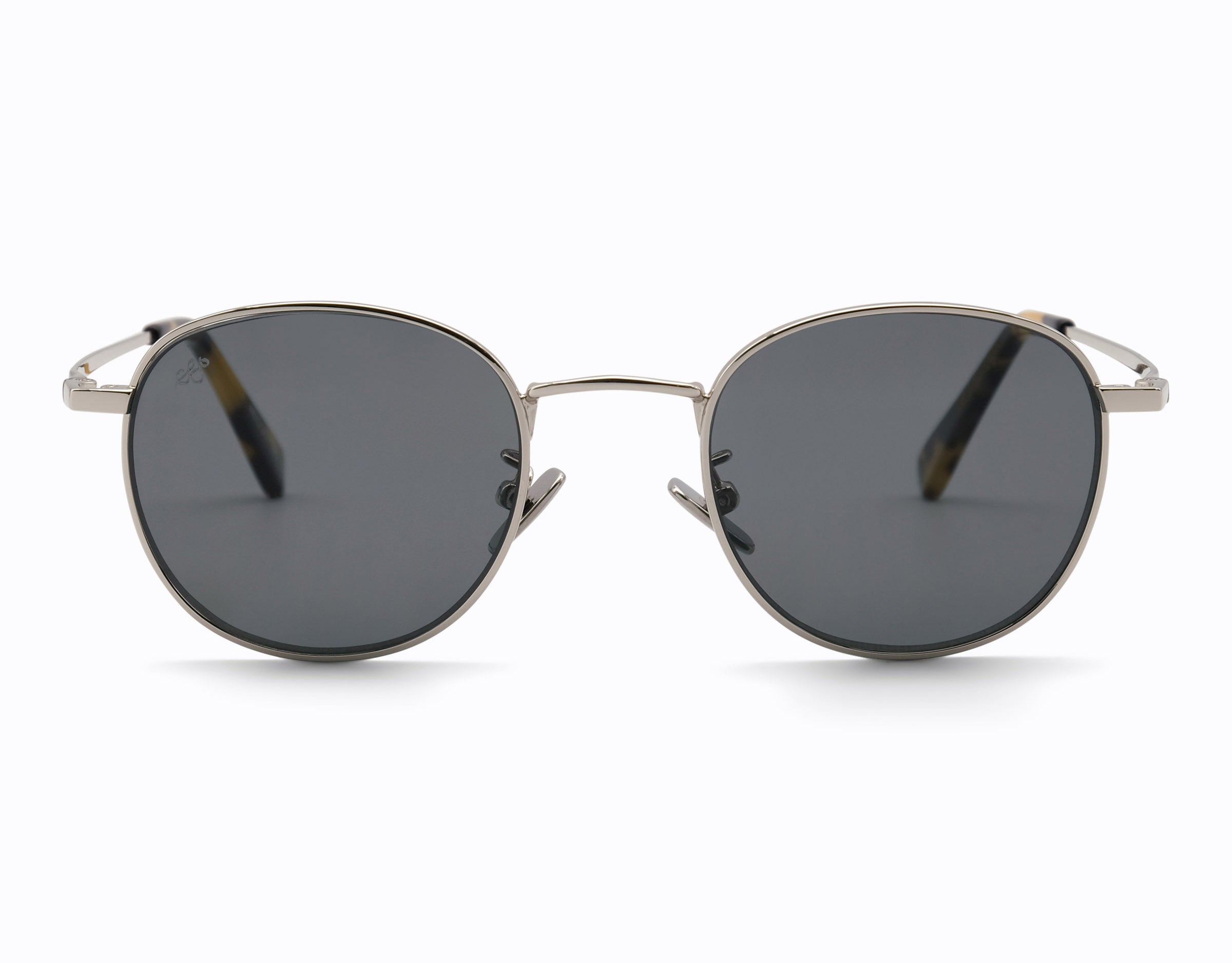 Cove Polarised Sunglasses SummerEyez Silver - Black Smoke 