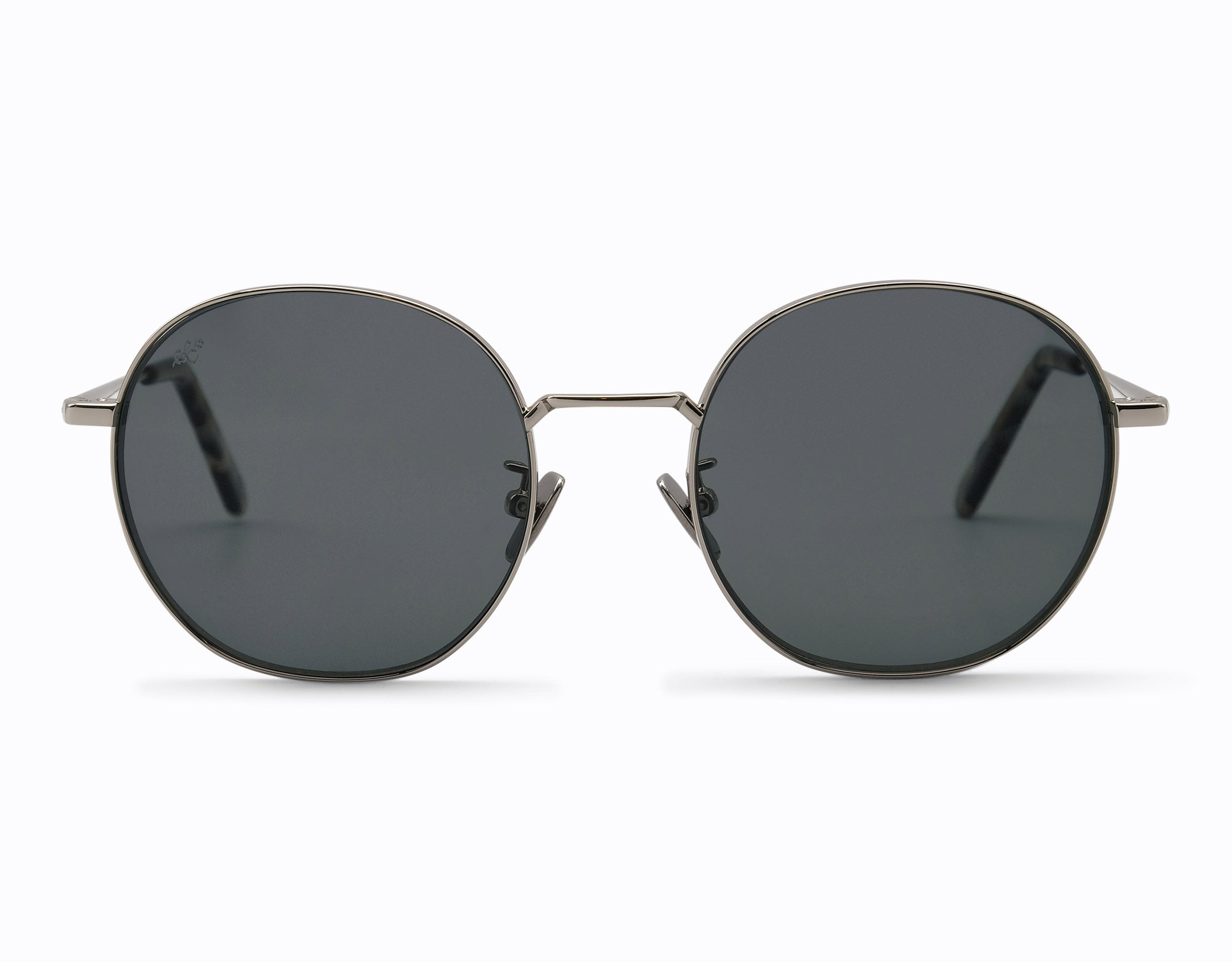 Miami Polarised Sunglasses SummerEyez Silver - Black Smoke 